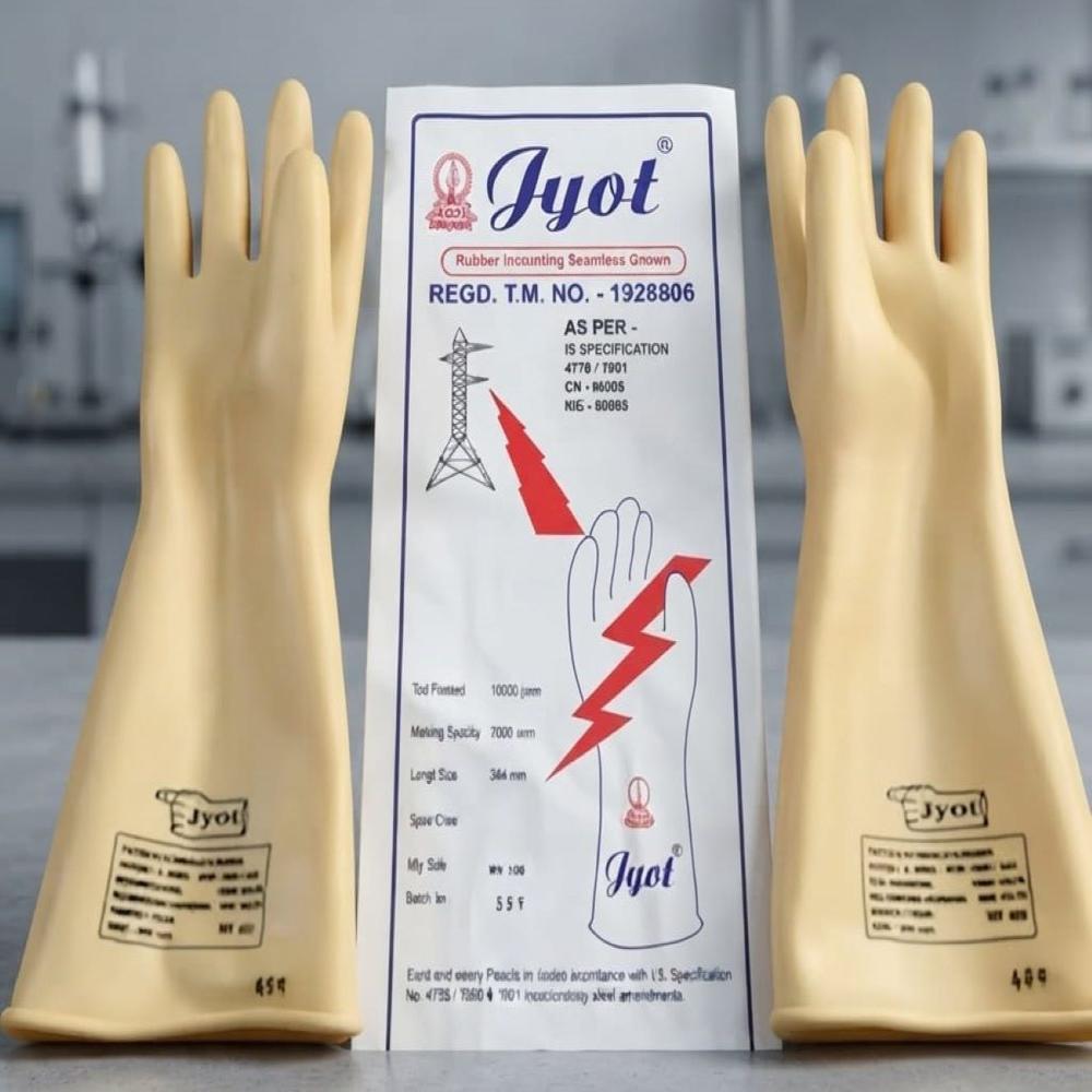 Jyot Make 11KV Electrical Hand Gloves
