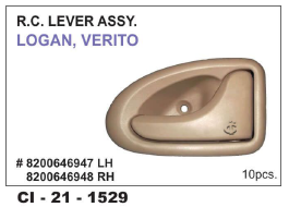 Rc Lever Assy LOGAN, VERTO