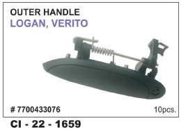 Outer Handle Logan, Verito L/R