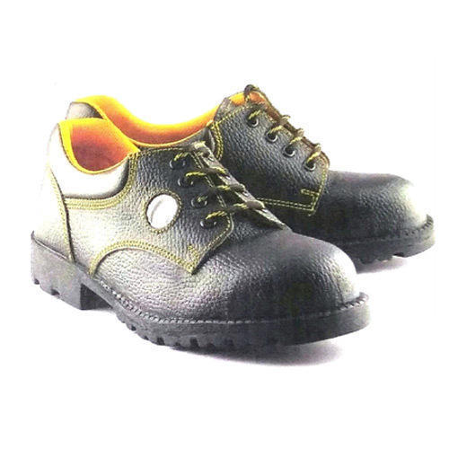 Black Heat Resistance Safety Shoe