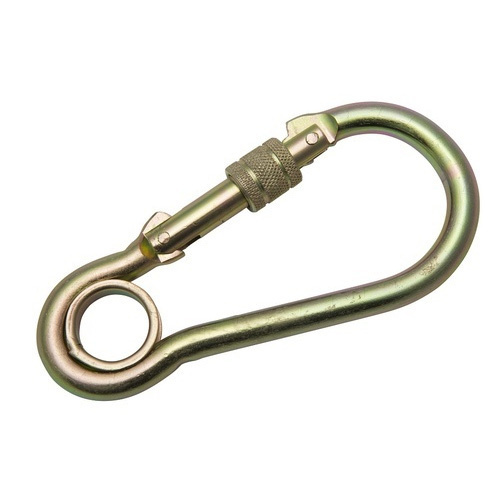Safety Carabiner - Stainless Steel, 50-100 Grams | Lightweight, Trustworthy Design, Sleek Silver Finish
