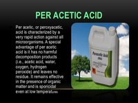 Peracetic Acid - High Purity Concentrate, Effective Disinfectant For Industrial Use