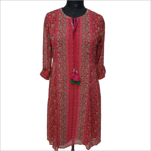 Available In Multicolors Printed Kurti