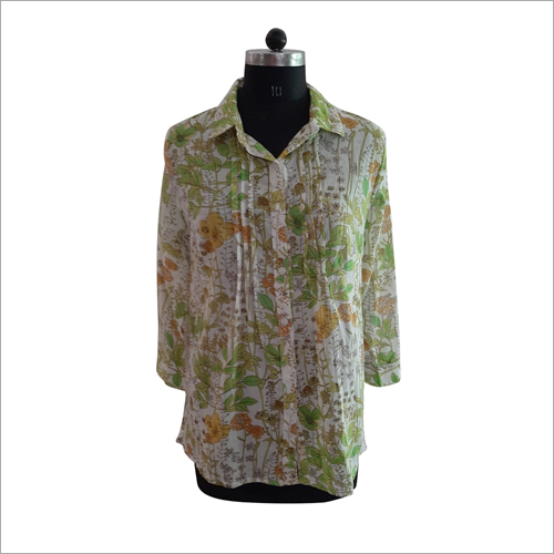 Available In Multicolor Ladies Printed Short Kurta