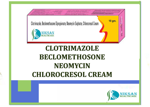 Clotrimazole Beclomethosone Neomycin Chlorocresol Cream
