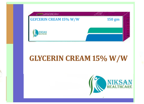 Glycerin 15 % W/W Cream