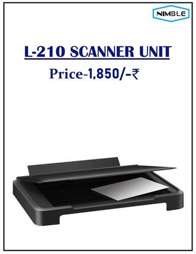 Scanner Unit - 1275 g Compatible with Epson L210 L350 | All Color Document Scanning Inkjet Printer Use