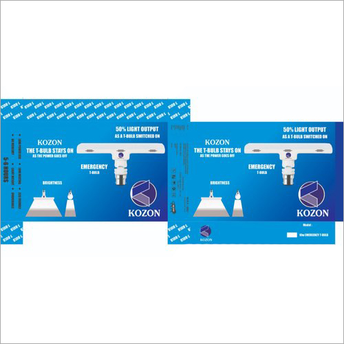 Emergency T Bulb - Plastic, 220-240 Volt | Indoor/Outdoor Use, 2-Year Warranty