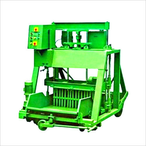 Concrete Block Making Machine - 110-220 Volt Electric, Automatic Operation for Efficient Construction Use