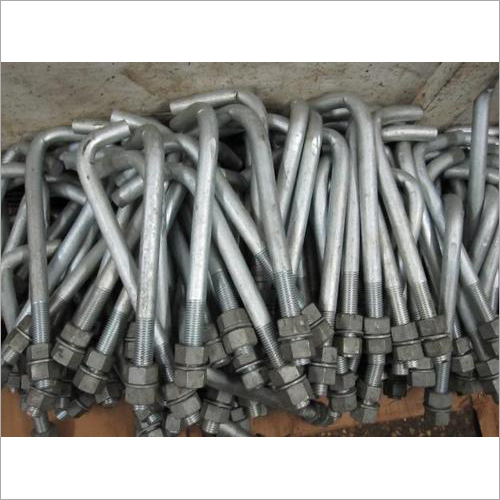 J Shape Foundation Bolt