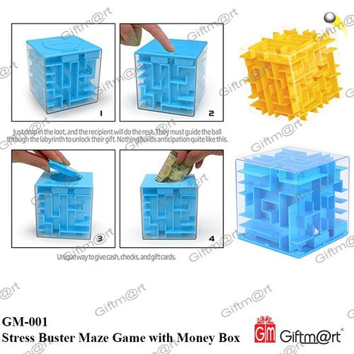 Stress Buster Maze Game with Money Box
