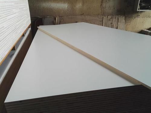 White color melamine block boards