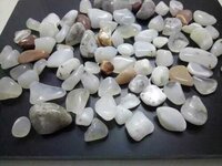 Natural grinding stone round and machine polished naturl onyx pebbles
