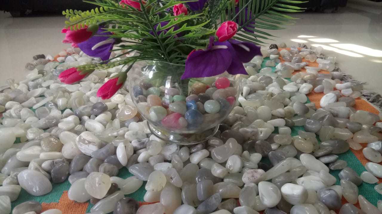 High Polished Cheap Price Aquarium Smooth Natural Onyx Pebbles Stone