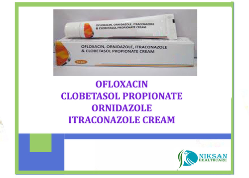 Ofloxacin Clobetasol Ornidazole Itraconazole Cream