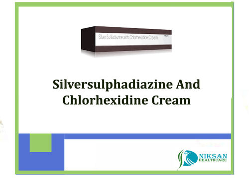 Silversulphadiazine And Chlorhexidine Cream General Medicines