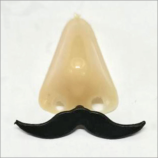 Available In Every And Mix Color Promotional Nose Mustache Plastic Toy