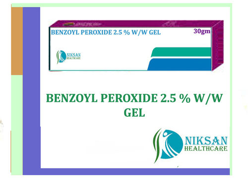 Benzoyl Peroxide 2.5 % W/w Gel