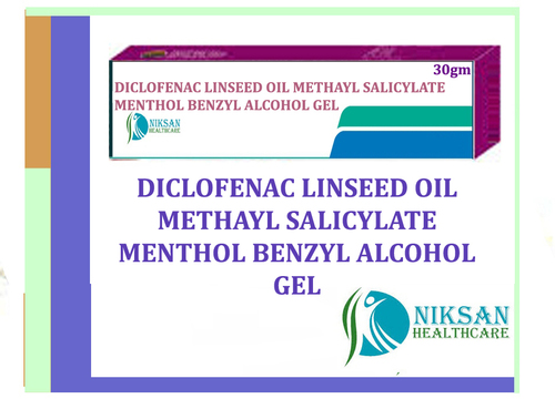 Diclofenac Linseed Oil Benzyl Alcohol Gel