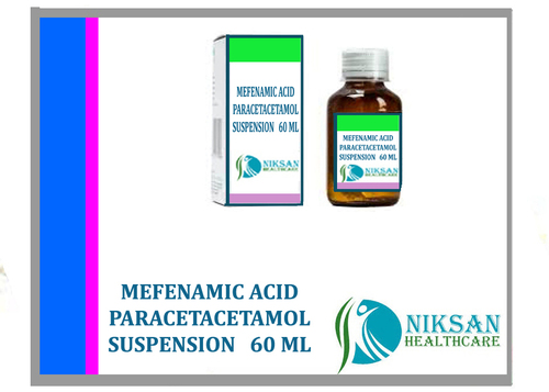 Mefenamic Acid Paracetamol Suspension