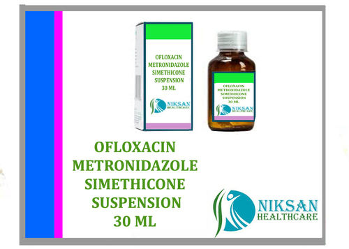 Ofloxacin Metronidazole Simethicone Suspension General Medicines