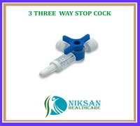 3 Three Way Stop Cock Recommended For: Hospital