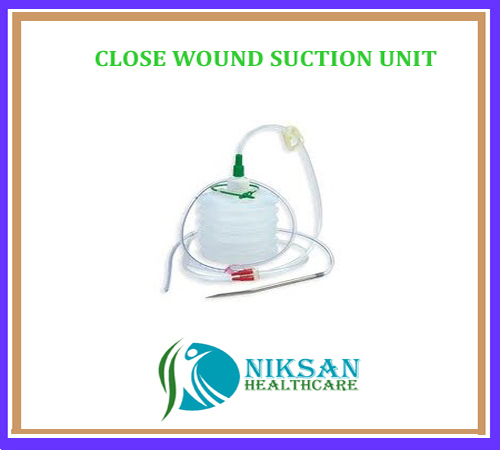 Close Wound Suction Unit By NIKSAN HEALTHCARE
