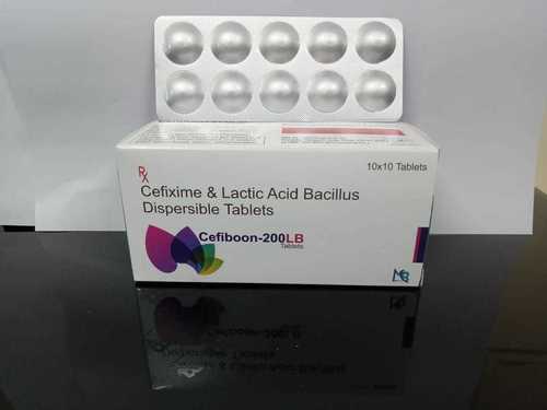 Cefixime 200 MG और लैक्टिक एसिड बैसिलस डिस्पर्सिबल टैब