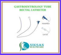 Gastroentrology Tube Rectal Catheter - Rubber Plastic, 3 Dosage Guidelines | Suitable For All, Recommended For Hospital Use, Long Tube Design