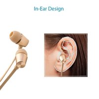Metal Finish in ear 3.5 jack bluei M9 earphone