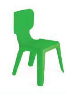 Green Plastic Chairs For Play School