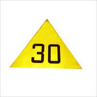 Yellow Speed Indicator Board