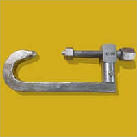 Silver Joggled Fish Plate J Clamp