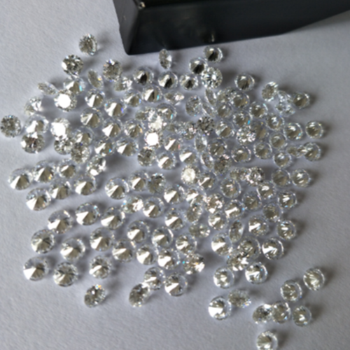 Cvd Diamond 0.8mm to 0.9mm DEF VVS VS Round Brilliant Cut Lab Grown HPHT Loose Stones TCW 1