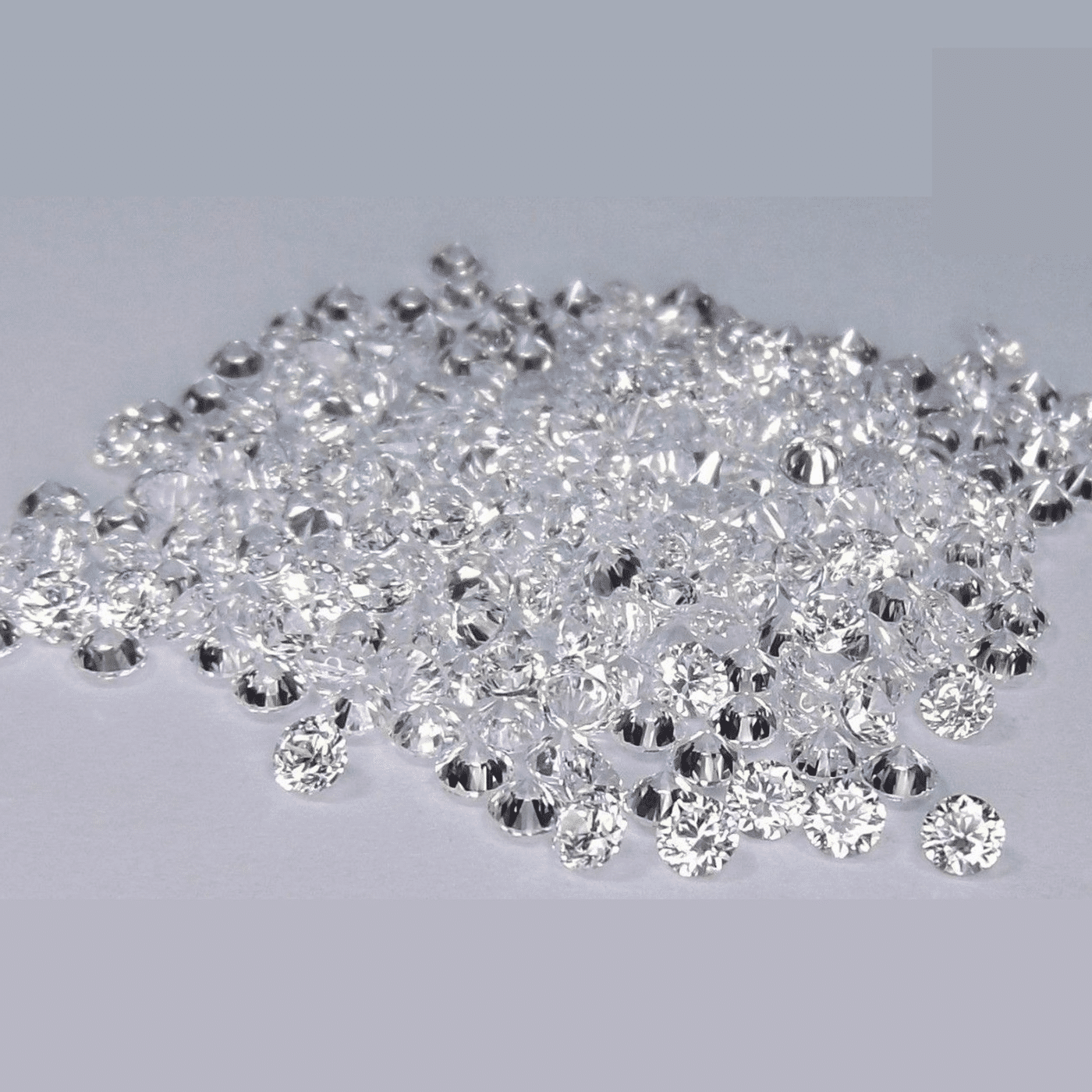 Cvd Diamond 1.10mm to 1.15mm DEF VVS VS Round Brilliant Cut Lab Grown HPHT Loose Stones TCW 1