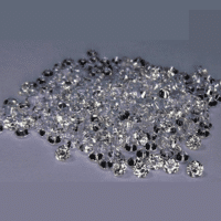 Cvd Diamond 1.15mm to1.20mm DEF VVS VS Round Brilliant Cut Lab Grown HPHT Loose Stones TCW 1