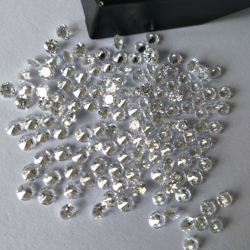 Cvd Diamond 2.20mm to2.30mm DEF VVS VS Round Brilliant Cut Lab Grown HPHT Loose Stones TCW 1
