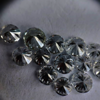 Cvd Diamond 2.80mm to2.90mm DEF VVS VS Round Brilliant Cut Lab Grown HPHT Loose Stones TCW 1