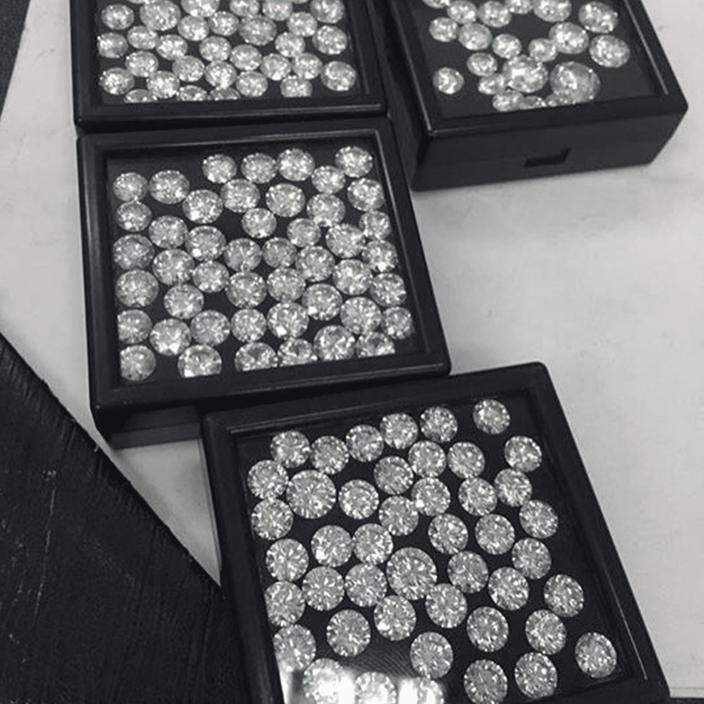 Cvd Diamond 2.90mm to3.00mm DEF VVS VS Round Brilliant Cut Lab Grown HPHT Loose Stones TCW 1