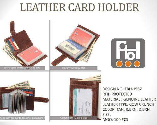 Leather Card Holder