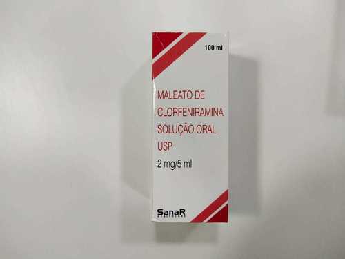 Maleato De Clorfeniramina Solucao Oral Usp