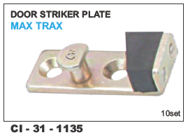 Door Striker Plate MAX TRAX L/R