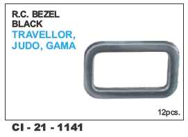 RC  Bezel Black TRAVELLER, JUDO ,GAMA