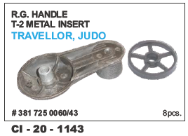 Rg Handle T-2 Metal Insert TRAVELLER, JUDO