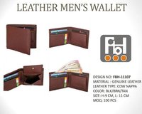 Machine Made Latest Design Men's Leather Wallet