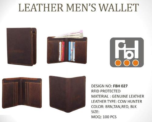 Elegant Design Leather Men's Wallet