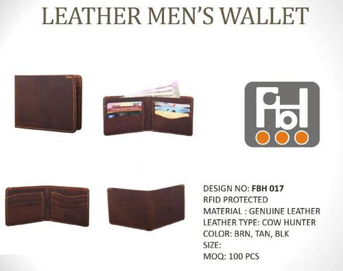 Men Slim Leather Wallet