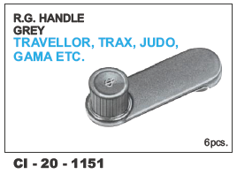 Rg  Handle  Grey  TRAVELLER, TRAX, JUDO