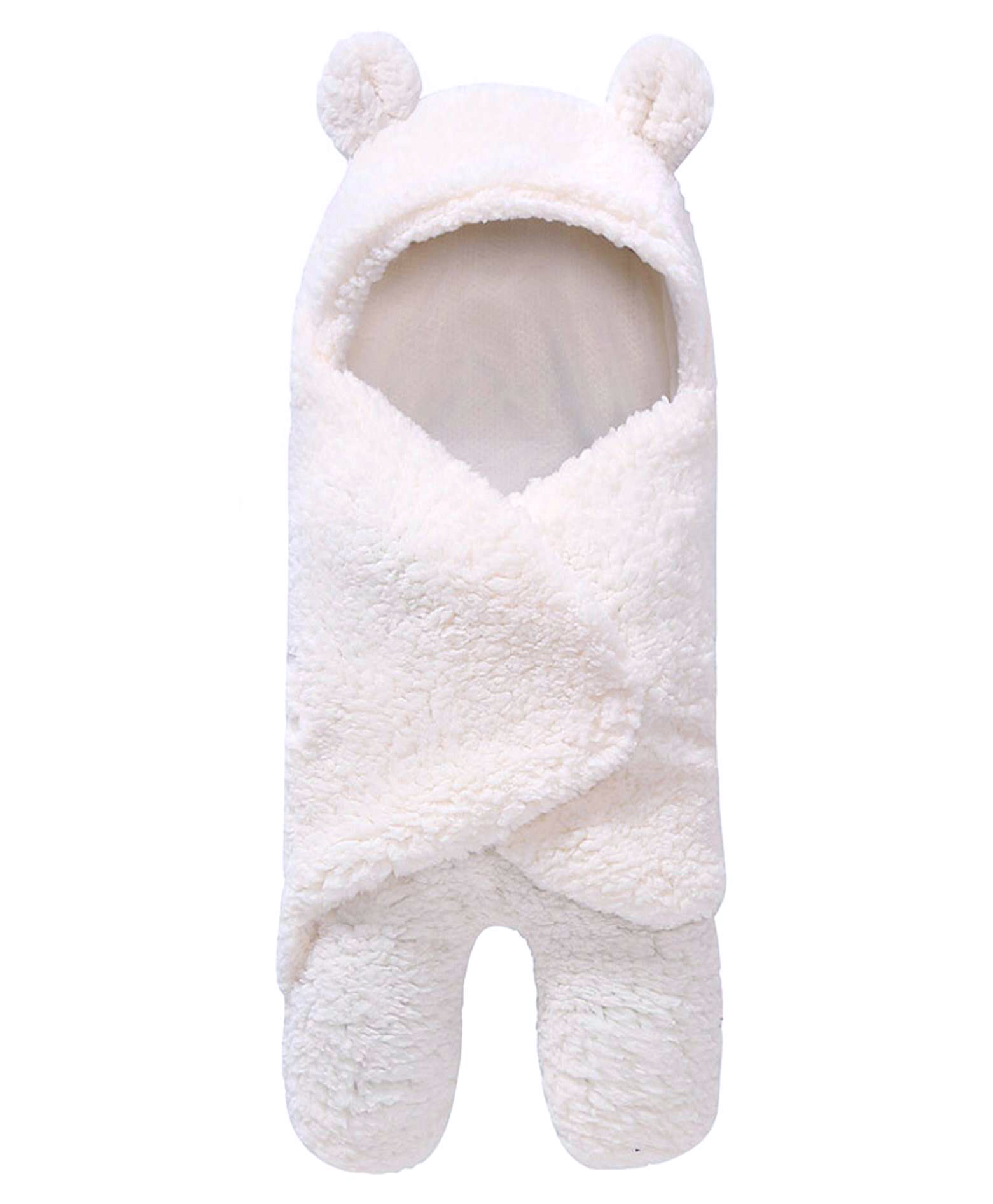 Baby Swaddle White Blanket