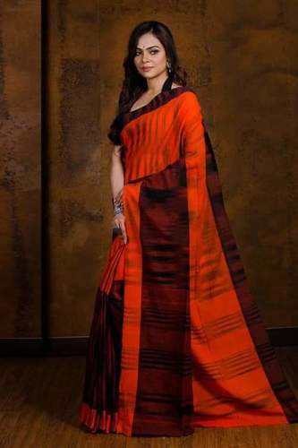 Cotton Pain Sarees - Cotton Material, Plain Pattern | Ideal for Summer and Winter Wear, Versatile for Various Occasions